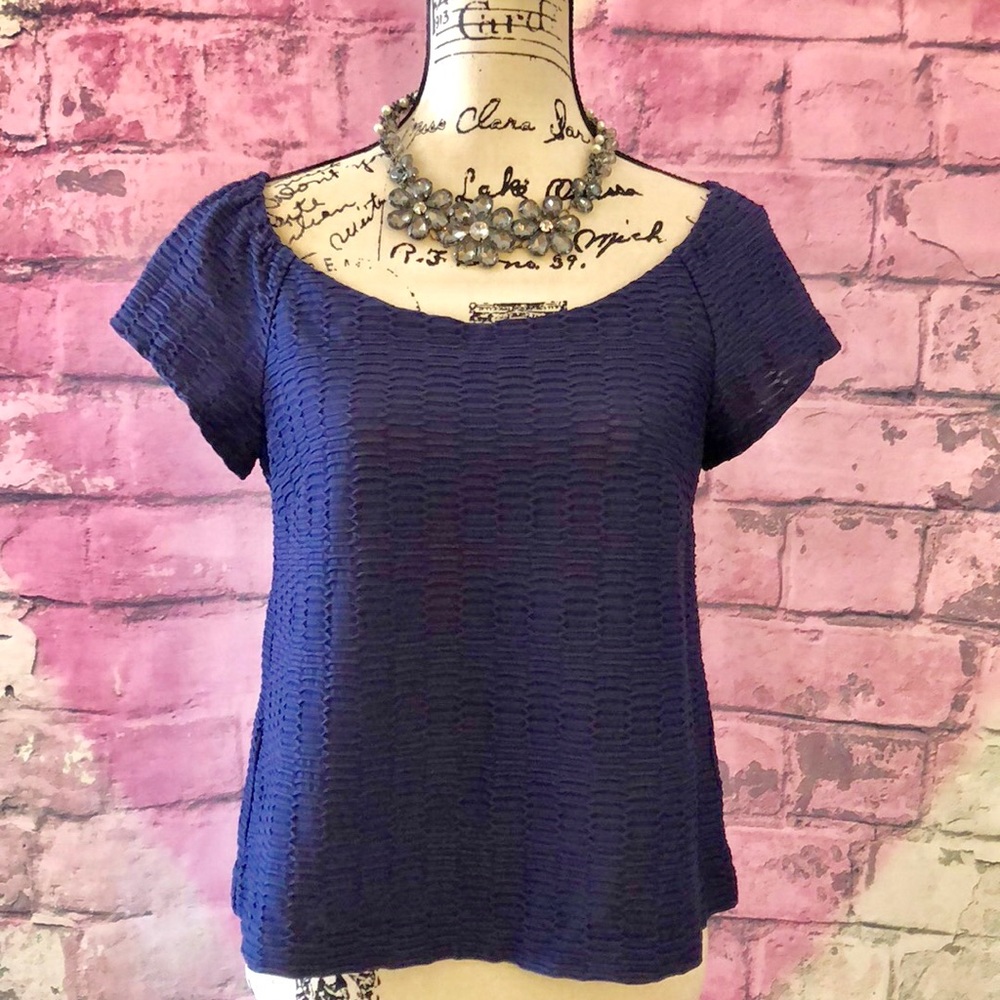 ☀️NWT Nanette Lepore Top  Blue